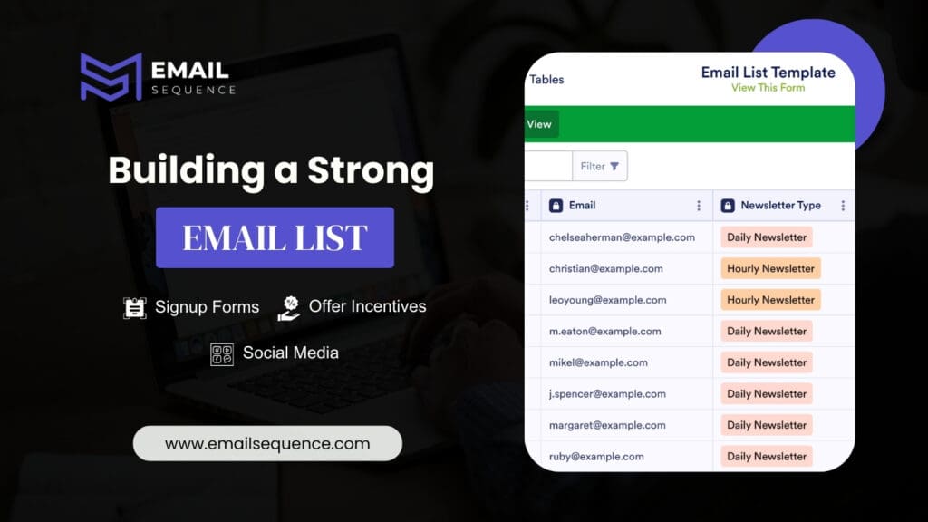 Local Email Marketing – Essential Strategies for Small Business Success 4 Building a Strong Email List