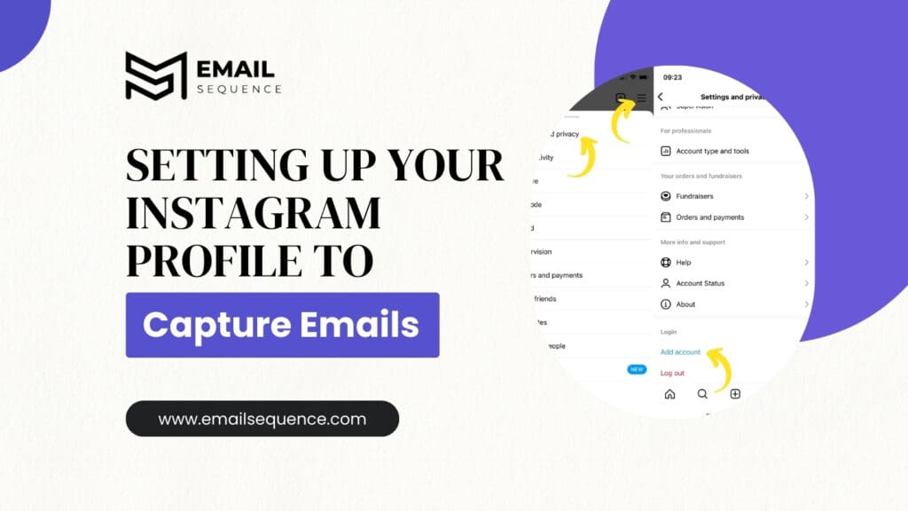 How to Build an Email List on Instagram in 2025 2 Setting Up Your Instagram Profile to Capture Emails