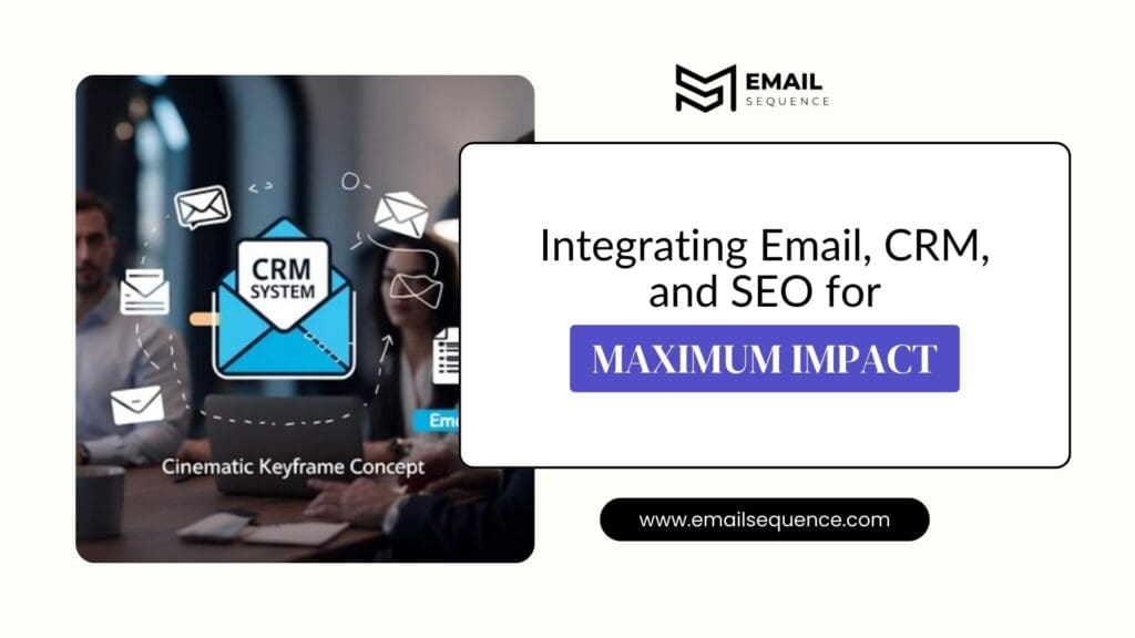 Mastering Digital Marketing for Manufacturing Industry: How EmailSequence’s CRM and SEO-Driven Email Campaigns Drive Growth 8 Integrating Email CRM