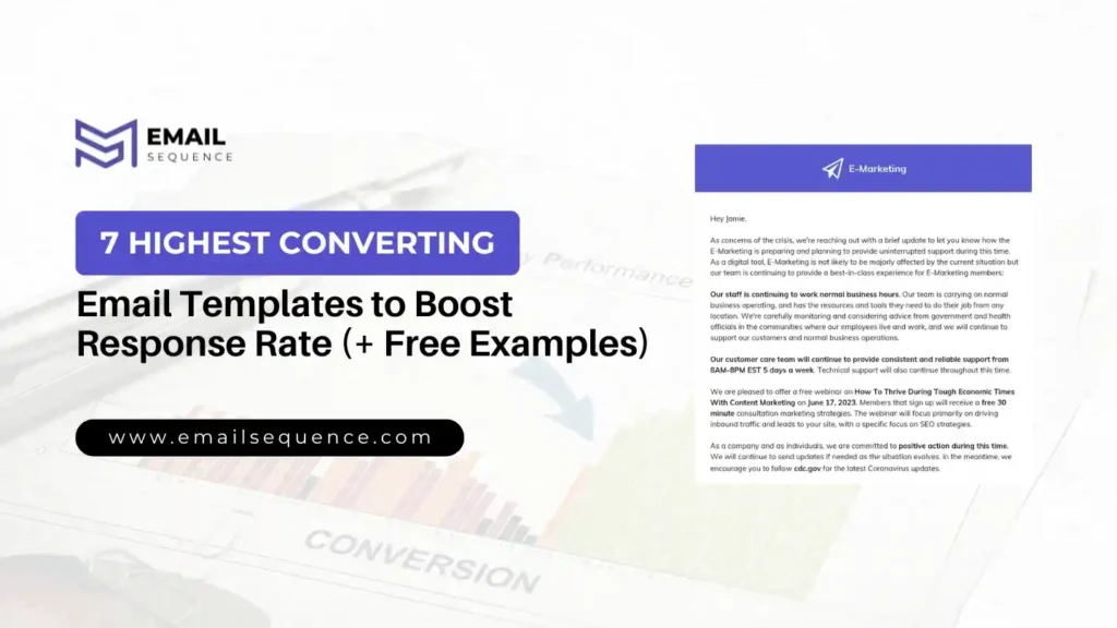 7 Highest Converting Email Templates to Boost Response Rate - emailsequence.com