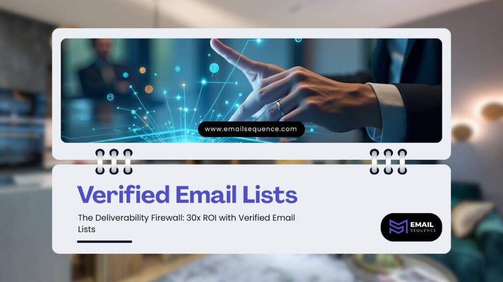 Verified Email Lists: A Guide to 30x ROI & Deliverability