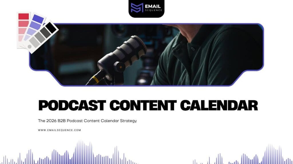 A Strategic B2B Podcast Content Calendar for 2026