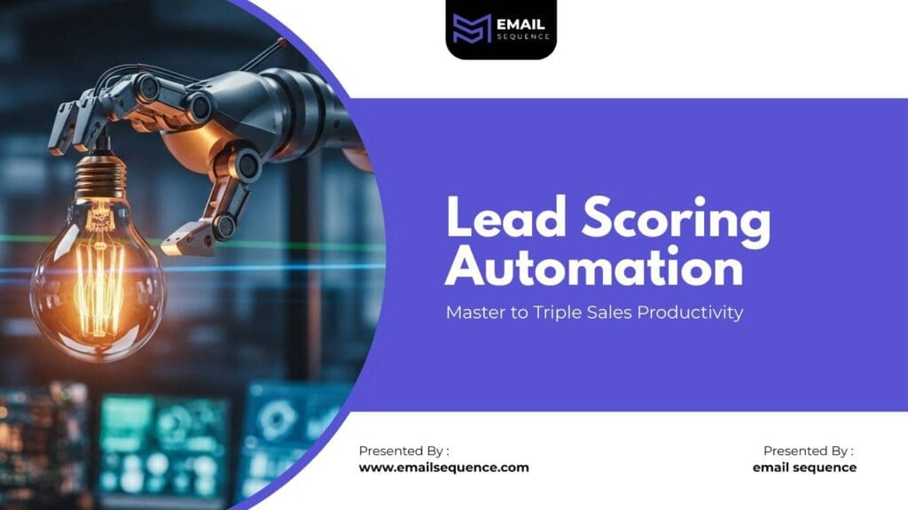 Lead Scoring Automation: Boost Sales Productivity 3x