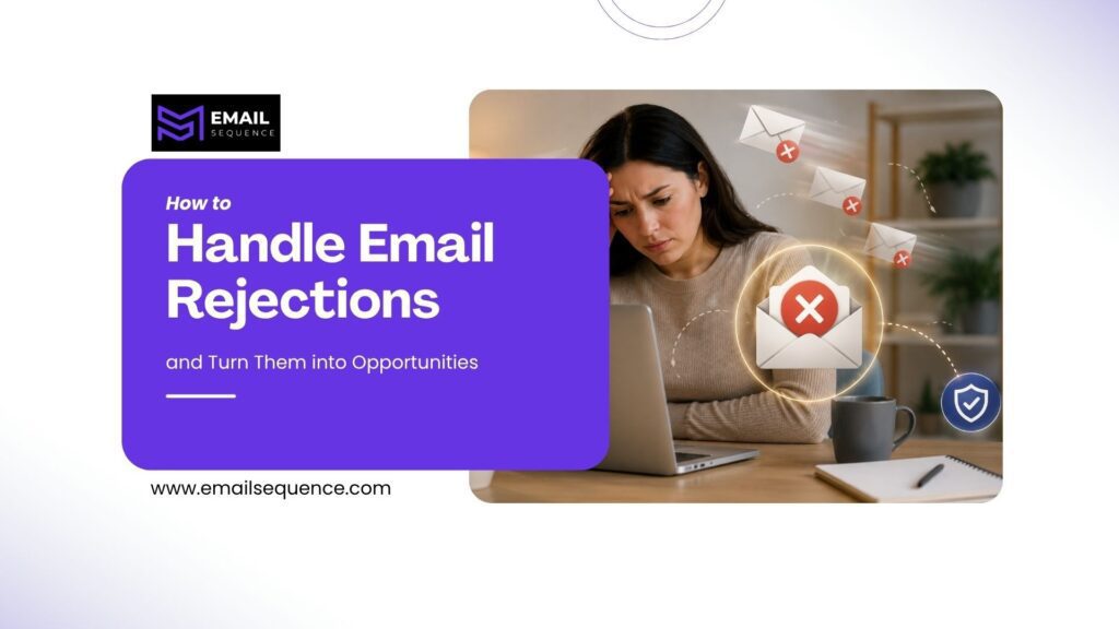 How to Handle Email Rejections and Turn Them into Opportunities 3 Learn how to handle email rejections professionally using objection handling, a persistence strategy, and relationship-building techniques that work.