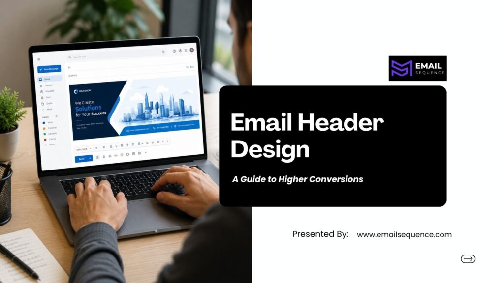 Email Header Design: A Guide to Higher Conversions 8 Learn how effective email header design improves engagement and clicks through visual hierarchy, preheader text, and above-the-fold content.
